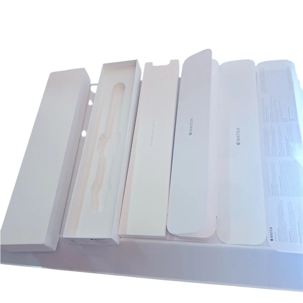EMPTY BOX ONLY—White Apple Watch Box